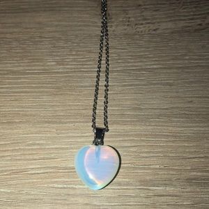 Moon stone necklace